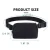 Import Custom Logo Printed Fashion Polyester Nylon Waterproof Adjustable Everywhere Belt Bag Women Men Lulu Funny Waist Pack Bag from China