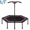 Custom made trampolines with handle jumping mini trampoline for fitness