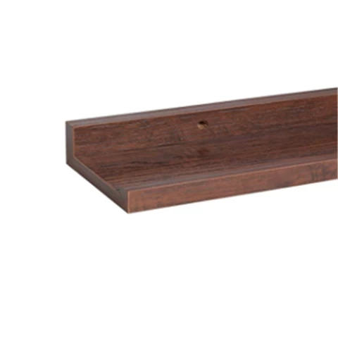 Custom modern natural the finest ornament floating shelves in wood wooden wall shelf set of 2