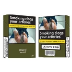 Custom Print Hot Sale  Packaging Box Cardboard Cigarette Box