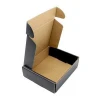 Custom Printed Folding Flat Black Corrugated Shipping Mailer Post Packaging Boxes Manufacturer