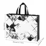 Custom Printing Reusable Shopping Large Capacity Non Woven Bag