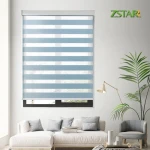 Custom size zebra blinds window roller curtain persianas double roller blinds