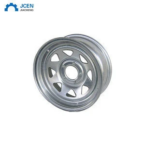 Custom steel truck wheel rim