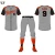 Import Custom sublimation mens softball baseball jersey from China