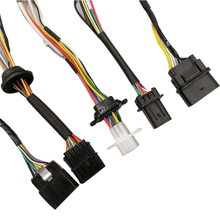 Custom wire assembly automotive wire and cable assembly wiring harness