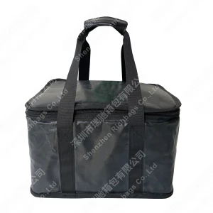 Customised Logo Soft Insulated Bag Eco-friendly Lunch Wine Tote Picnic Thermal Cooler Bag