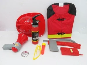 customization fashionable fire toy firefighter costume