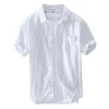 customize business shirt slim fit soft mans white button down casual mens men high quality 100%  pure organic cotton shirts