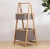 Import Customize Foldable Storage Shelves, Wide Folding Bamboo Shelf with Line Cotton Basket for Garage Home Closet from China