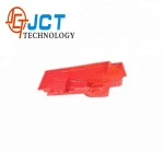 Customized high quality vacuum forming red plastic children toy car