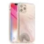 Import customized imd printing slim fit marble and flower mobile phone cases in stock with transparent edge for iphone models from China