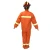 Import Customized Orange Fire Retardant Clothing Reflective Strip Design Rescue Uniforms Heat Insulated Firefighting Suit from China