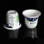 customized PP material disposable plastic milk cup for yogurt