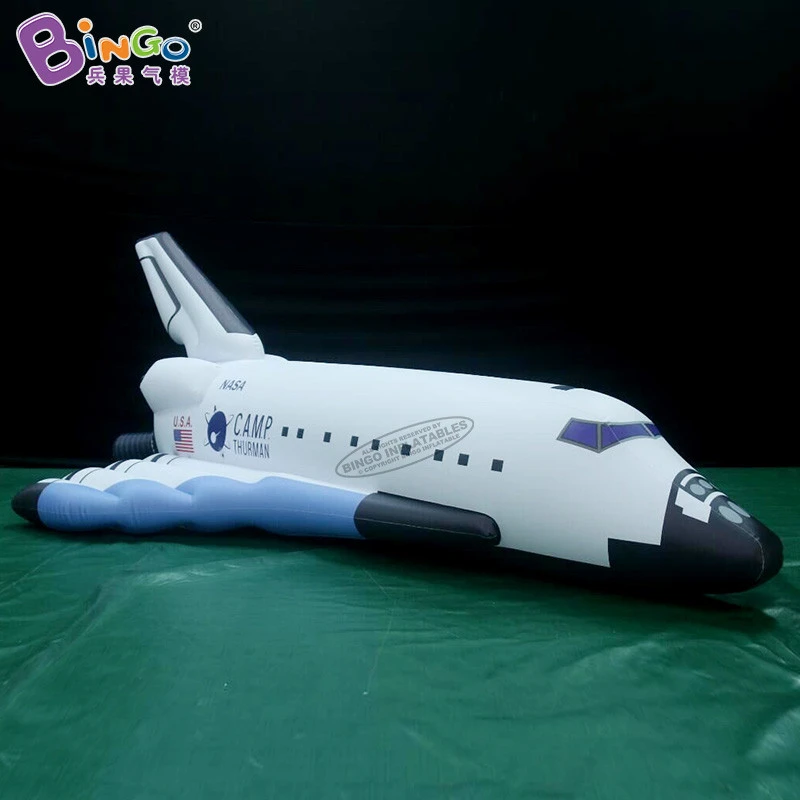 Customized Sealed 3 Meters Long Inflatable Aircraft For Decoration Portable Blow Up Airplane Balloons