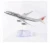 Import decoration airliner ABS air plane model B747-8 resin craft souvenir for collection from China