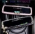 Import Decorative bling crystal diamond auto rearview mirror from China