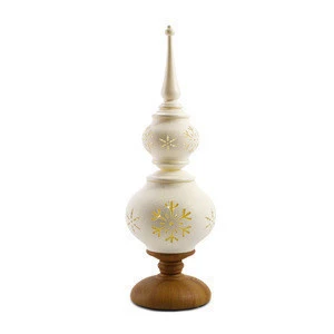 Decorative lamps hollowed-out graining design snowflake gourd lamp modern home decor pieces