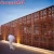 Import Decorative wall panel Corten steel facade cladding for building from China