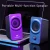 Import Desktop Mini Speaker Portable Bass Stereo USB Computer Notebook Speaker Blue tooth Wireless Speaker Music Player Karaoke Plastic from China