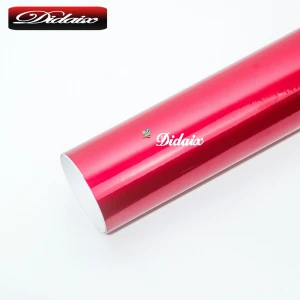 Didaix Hot Sell Glossy Sticker Paper Vinyl Sticker Car Wrap with Air Bubble Free