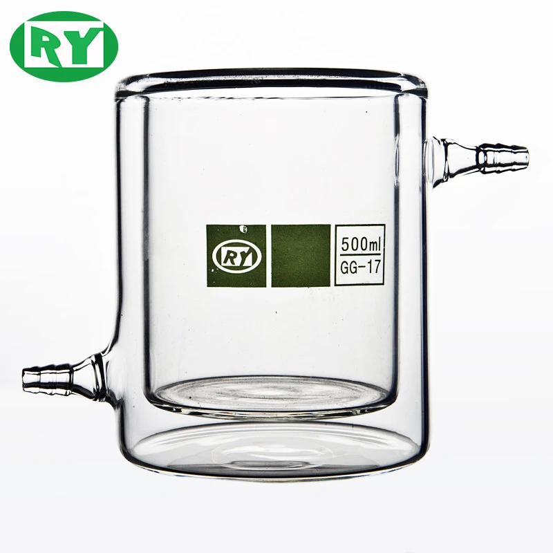 Direct Factory Laboratory Glassware Jacketed Beaker 50-50000ml