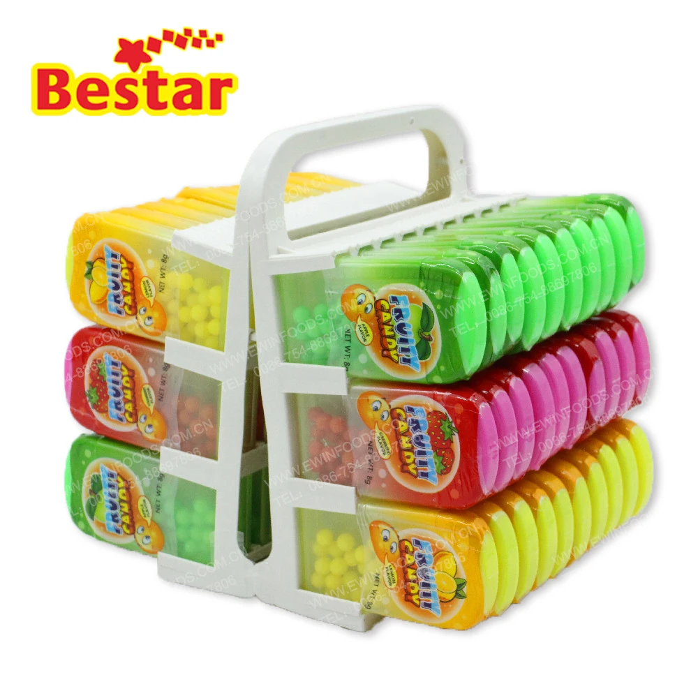 Display Stand Fruit Flavor Pressed Hard Candy