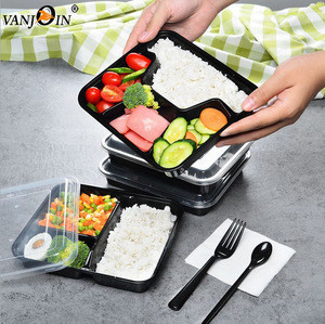 Buy Disposable Food Containers Meal Prep Bowls Plastic Containers With ...