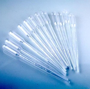 Disposable Plastic dropper Pasteur pipette for chemistry experiment