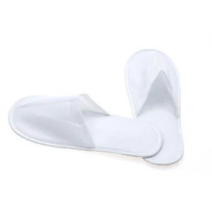 Disposable terry cloth slippers hotel slipper with  customized logo