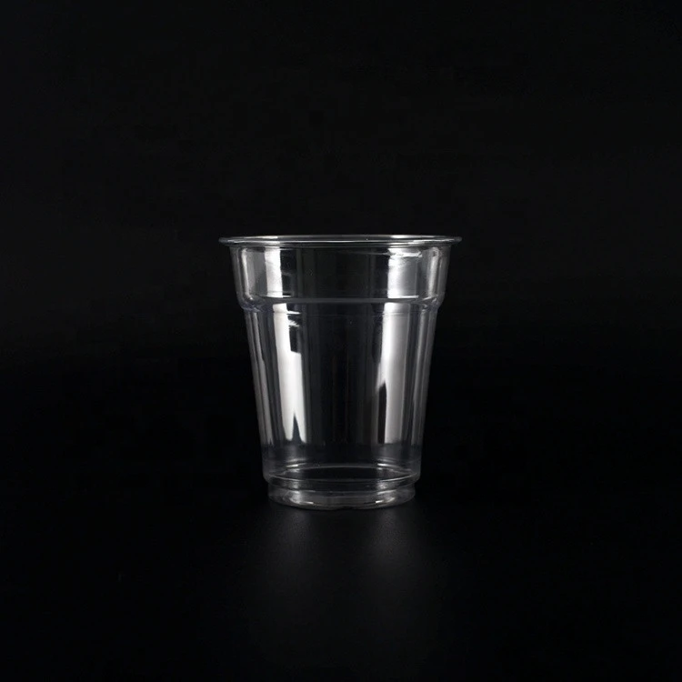 Disposable Transparent Pet Plastic Beverage Cups 650Ml Milk Juice Tea Cups
