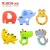 Import Diy Food Grade Silicone Baby Sensory Teething Teether Toys Set from China