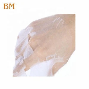 Diy organic beauty cosmetic disposable cotton bamboo fiber compressed facial mask flea silk compressed mask