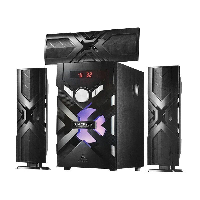 DJACK Star D-13 X-BASS home cinema system Amplifier 3.1 HI FI multimedia speaker system home theater