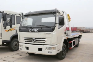 Dongfeng Wreker Truck Tow Truck Rollback Wrecker Bed For Sale