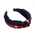 Import Dot Little Bee Stripe Ribbon Hairpin Korean Wide-Edge Knotted Headband Female Hair Band High Quality For Girls from China