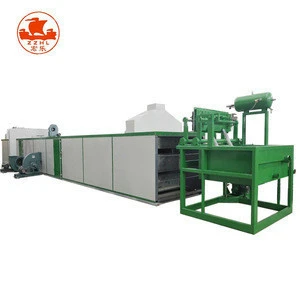 Double Roller Paper Pulp Carton Turkey Quail Egg Tray Molding Forming Making Egg Tray Machine