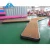 Drop stitch Teak foam Wood grain Inflatable Boat Dock Floating Y Pontoon for Motor Boat inflatable Y shape jet ski dock