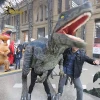 DSDC002 Profesional   movie props realistic dinosaur costume for sale