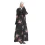 Import Dubai New digital print elegant Cardigan robe in Middle East islamic clothing from China