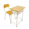durable and cheap school furniture mixed single school desk and school chair