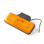 E mark front position light led trailer Side Marker light with Mounting Bracket