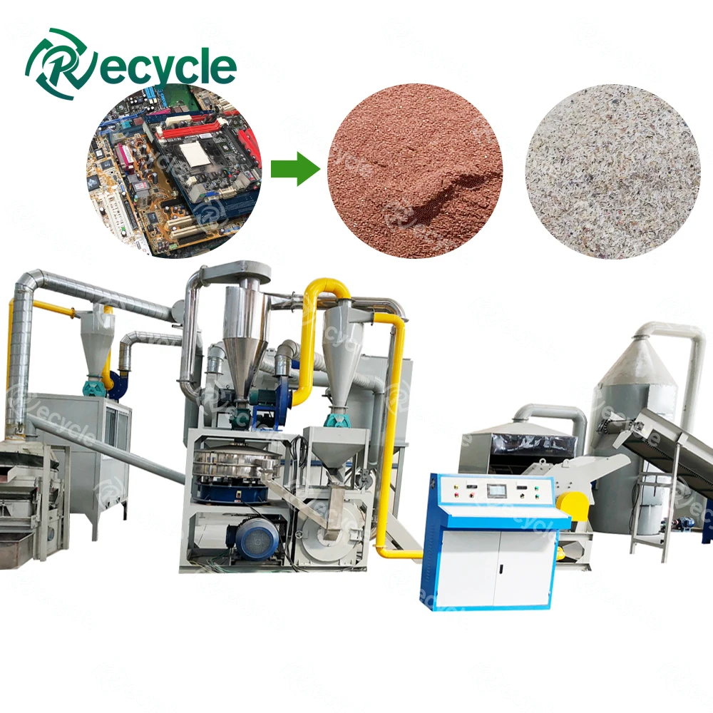 e waste recycling machine for recycling PCB gold