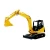 Import earth-moving machine china excavator price small excavator from China