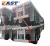 Import EAST 3 axles 40ft container flatbed semi tralier 2axles 4axles flat bed trailer 20ft 40ft 45ft flatbed container semi trailer from China