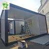 easy fast installation prefabricated sentry booth prefab security guard booth