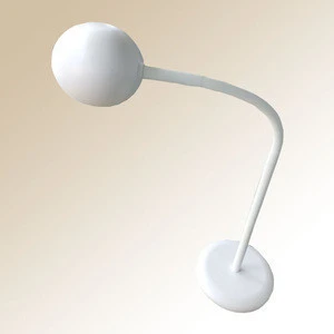 Easy LED lamp goose neck, table lamp desk lamp led with USB charger and dimmer switch for 3 kinds of lights