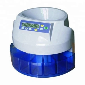 EC50 coin counter and  sorter machine  automatic to operate