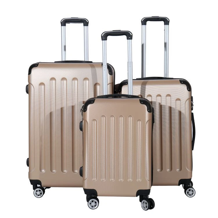 Eco-friendly fashion style elegant modern suitcase abs  trolley luggage