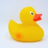 Eco-Friendly Floating Yellow Plastic Squeeze Rubber Bath Duck with Logo for Bath